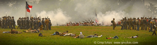 791-1245 First Battle of Manassas-Bull Run Re-Enactment, 150th Anniversary, Manassas, VA
